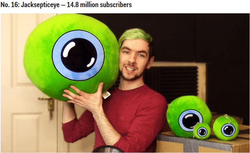 McLoughlin million YouTube Subscribers