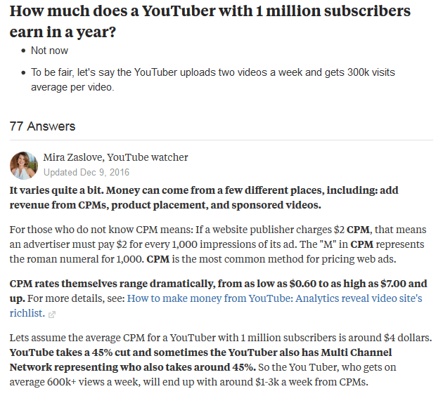 earn with million real YouTube Subscribers